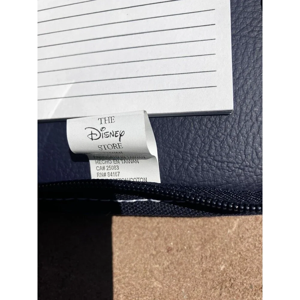 Disney Store Winnie The Pooh & Tigger Day Planner Embroidered Cotton 9”x6”